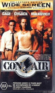 Con Air - Nicholas Cage, Aus PAL VHS Video, Excellent condition - Picture 1 of 1