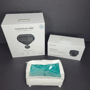 Therabody Mini Masajeador de Percusión con Piel y Accesorios Theragun Juego de 3 PC - Imagen 1 de 3