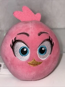 Peluche Angry Birds Stella Rosa 4" Peluche Giocattolo Pasto Bambini di Burger King 2021 - Foto 1 di 6