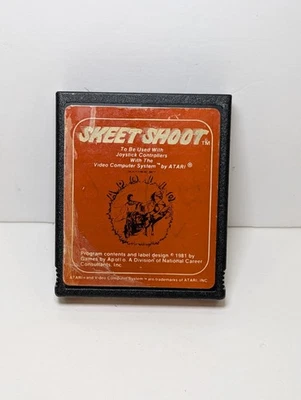 Skeet Shooting (Atari 2600, 1981) Cartridge Only Tested Works - Image 1 of 2