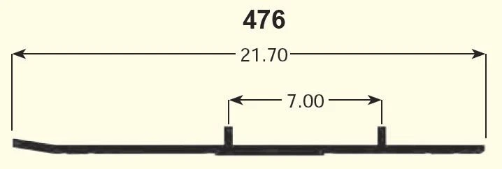 Sports Parts Inc A-04-0-4-476 Ripper Four75 Runners — 第 1/1 张图片