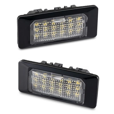2x LED License Plate Number Lights For 2011-2018 Audi Q3 8U 2009-2016 Audi Q5 8R - Image 1 of 4