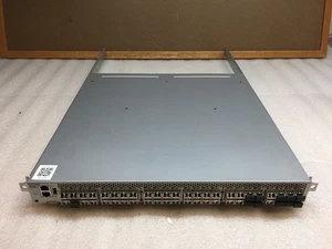 Brocade 6510 DS-6510B EMC2 48-Port Fiber Channel Gigabit Show w/ Rack Rails - Picture 1 of 9