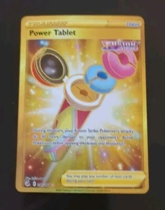 π₯ Pokemon Power Tablet 281 Fusion Strike Secret Rare Gold Card MT Foil TCG - Picture 1 of 2
