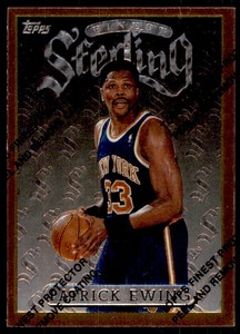 1996-97 Finest Refractors Patrick Ewing New York Knicks #44