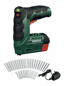 Parkside 4v Cordless Nailer Stapler Gun With USB Charger - PAT4D5 - Picture 1 of 6