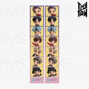 BTS TinyTAN Official Authentic Goods 7Cut Photo Sticker Magic Door Ver 2p+ Track - Picture 1 of 3