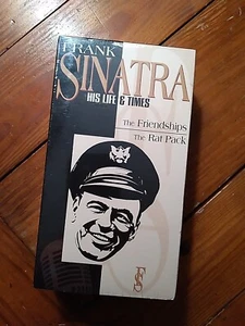 Frank Sinatra His Life & Times: Friendships/Rat Pack (VHS) 1997 - New - Picture 1 of 4