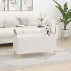 Coffee Table White 90x44.5x45 cm Engineered Wood Side Accent End vidaXL