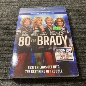80 for Brady ~ Brand New Blu-ray w/Slipcover + Digital - Picture 1 of 3