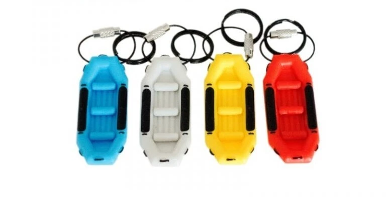 Hiko Hobkey Raft Schlüsselanhänger Schlüsselanhänger Geschenk Wassersport Gadget