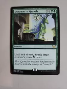 MTG Exponential Growth Strixhaven: School of Mages 130/275 Regular Rare - Bild 1 von 1