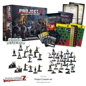 Warlord Games Project Z Zombie Miniature Game Starter Set Item 28mm Dead Walking - Picture 1 of 5