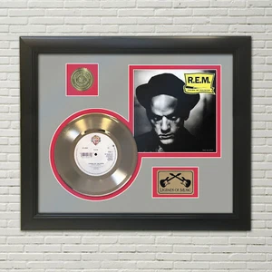 REM Losing My Religion Framed Picture Sleeve Gold 45 Record Display M4 - Picture 1 of 6