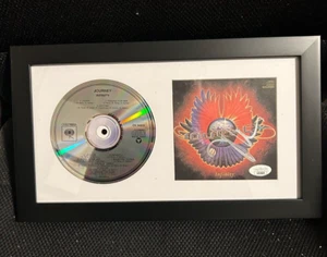 Folleto CD Infinity firmado por Neal Schon Of Journey enmarcado y enmarañado con certificado de autenticidad JSA - Imagen 1 de 2