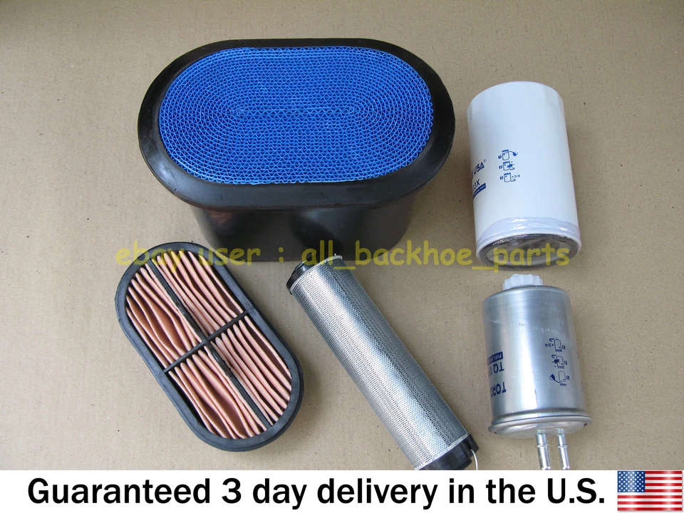 JCB BACKHOE - FILTER SERVICE KIT JCB 444 / 448 ENGINE (INC. 32/925682 32/925683) - Image 1 of 1