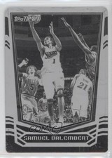 2008-09 Topps Tip-Off Printing Plate Black 1/1 Samuel Dalembert #81 7y2