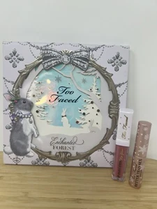 Too Faced Enchanted Forest Limited Edition Makeup Palette Lip Gloss Mascara - Picture 1 of 9
