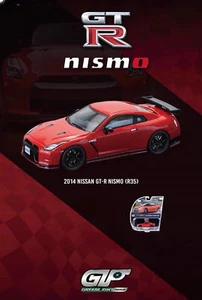 Greenlight 1:64 2014 Nissan GT-R Nismo R35 Collectible Red Car - Picture 1 of 1