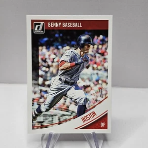 2018 Andrew Benintendi Panini Donruss #169 Benny Baseball Nickname Variation - Picture 1 of 2