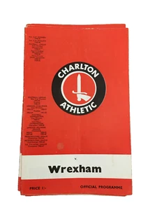 CHARLTON ATHLETIC V WREXHAM - LEAGUE CUP 2ND RD - 2/9/1969 - Bild 1 von 1
