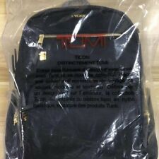 TUMI Voyageur Backpack Carson Ladies Black Nylon & Leather Bag 43/30.5/14cm
