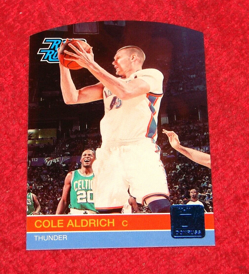 COLE ALDRICH THUNDER KANSAS 2010-11 DONRUSS RC #238 DIE CUTS SAPPHIRE 44/49 (K1) - Image 1 of 1