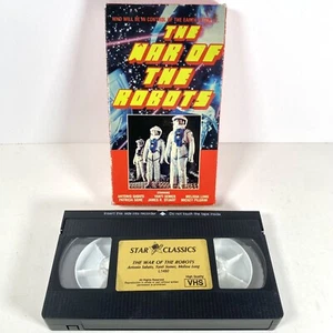 The War of the Robots Vintage 1989 VHS Antonio Sabato Star Classics Video Tape - Picture 1 of 8