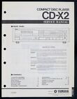 Original YAMAHA CD-X2 CD-Player Service-Manual/Diagram/Parts List o138