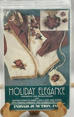 INDYGO JUNCTION Embellish a Vest and Purse 1994 Instructions  - Image 1 of 3