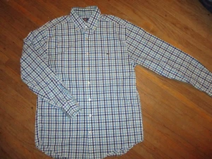 CAMISA DE VESTIR VINEYARD VINES MANGA LARGA ABOTONADA Azul Guinga Cuadros MEDIANA - Imagen 1 de 3