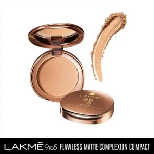 Lakme 9 to 5 Flawless Matte - Melon - Compact Powder 8 gm Matte Finish Makeup - Picture 1 of 4