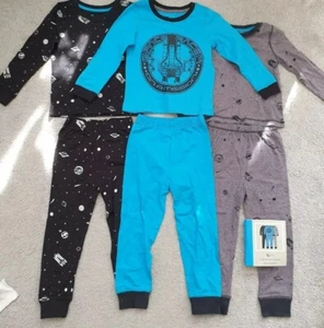 3 Pcs Space Racers Pijama Set Boys 2-3yrs  98-104cm - Picture 1 of 3