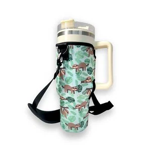 Faultiere 40 Unzen Becher mit Griff Hülle - Bild 1 von 1