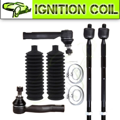 Steering Inner & Outer Tie Rod End Rack & Pinion Bellow For 2001-05 Toyota RAV4 - Image 1 of 4