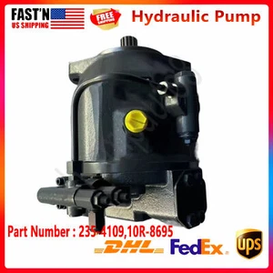 Hydraulic Pump 235-4109 10R-8695 Fits Caterpillar 420D 432D 442D Backhoe Loaders - Picture 1 of 7