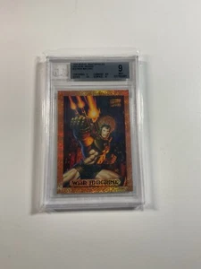 1994 MARVEL MASTERPIECES BRONZE HOLOFOIL #10 WAR MACHINE BGS 9 MINT !! - Picture 1 of 2