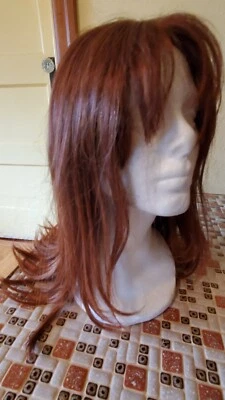 NWOT Louis Ferre Original Modarylic Fiber Wig Red/Bronze - Image 1 of 4