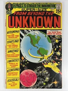 From Beyond the Unknown #9 The Man Who Moved the World DC 1971 Bronze Age VF/NM - Bild 1 von 8