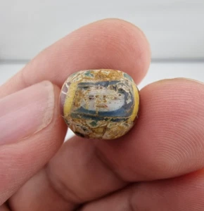 PERLINA VISO MOSAICO PRIMI ROMANI 100B.C-100A.D - Foto 1 di 3