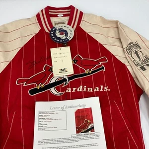Stan Musial Signed St. Louis Cardinals Cooperstown Collection Jacket JSA COA - Picture 1 of 15