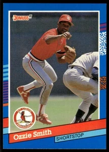 1991 Donruss Baseball Card Ozzie Smith A St. Louis Cardinals #240 - Picture 1 of 2