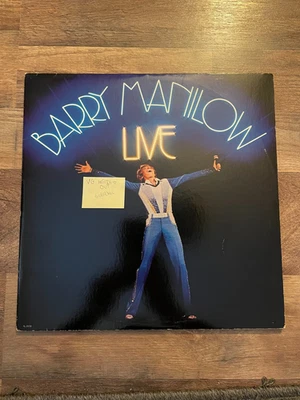 Barry Manilow Live 1977 Vinyl 2 LP Arista AL 8500 VG+ - Image 1 of 4