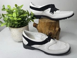 Zapato Esto Golf by Sherry para mujer 7 1/2 M blanco punta de ala cómodo - Imagen 1 de 14