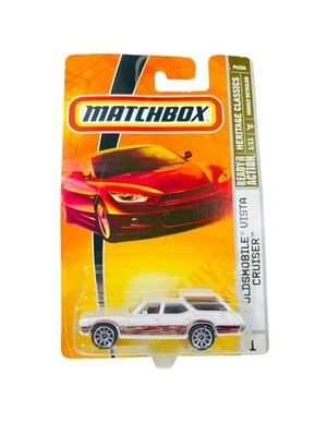 Matchbox 1971 Oldsmobile Vista Cruiser w/Dogs- 2008 Carded Die Cast - Image 1 of 4