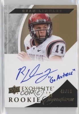 2012 Exquisite Collection Rookie Signatures /99 Ryan Lindley #86 Rookie Auto RC - Image 1 of 2