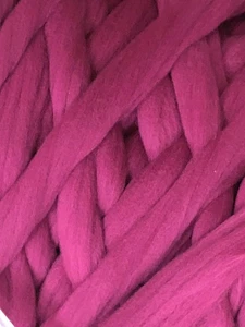 Burgundy Wine Wool Roving - Spin into Yarn, Needle Felt, Wet felt, Spinning,Felt - Picture 1 of 10