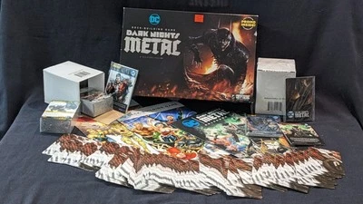Kickstarter Cryptozoic DC Deck-Building Game Lot! Playmat, Expansions! - Image 1 of 4