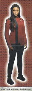 Star Trek Discovery Season 5 F 1 Michael Burnham Character Foldout - Picture 1 of 2