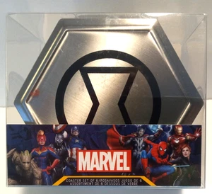 Marvel Avengers set di 6 sottobicchieri esagonali assortiti nuovi con scatola ~molto unici~ - Foto 1 di 3